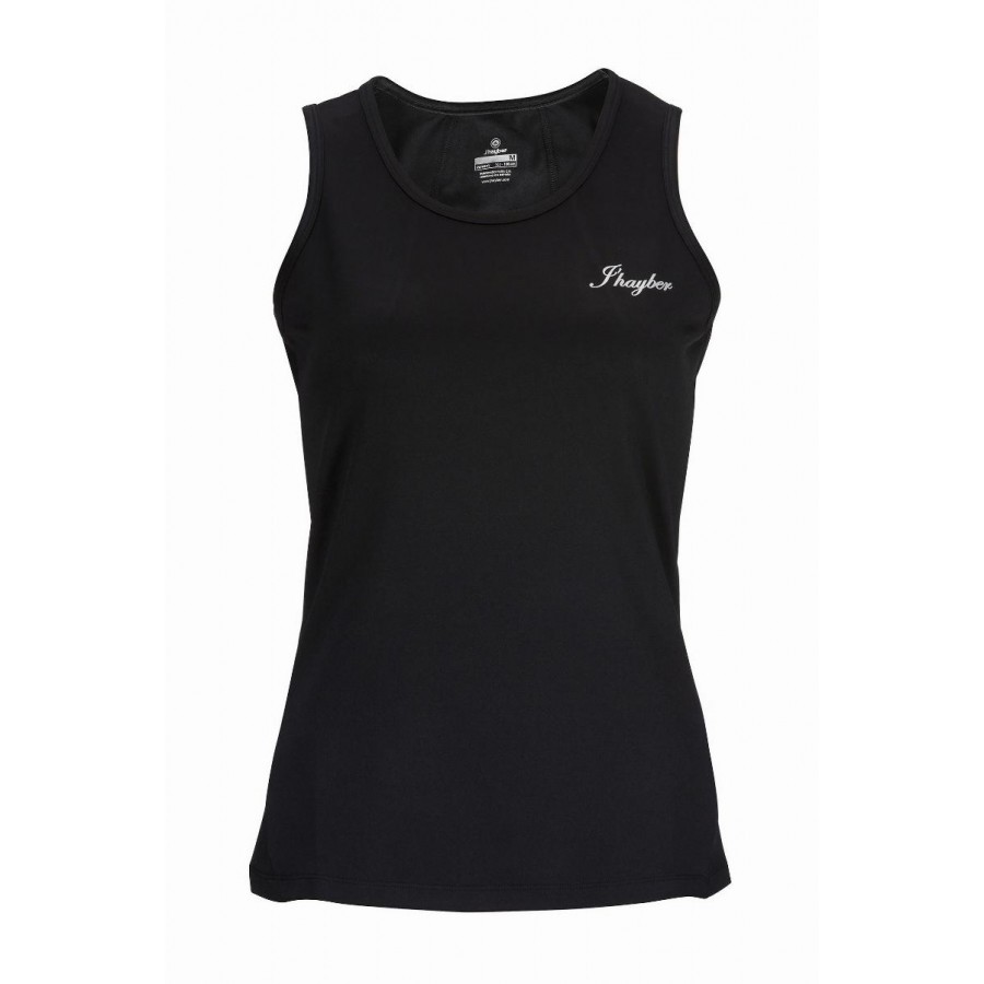 T-shirt bretelle JHAYBER leopardo nero