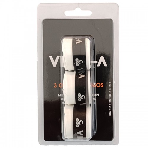 Blister Vibora Pro Liso Blanco 3 Overgrip