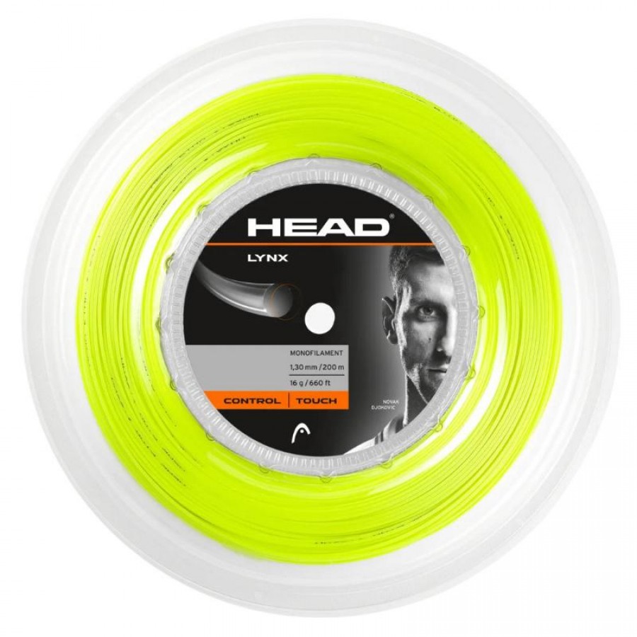 200m Bobina di corde Head Lynx 1.30mm Giallo  Offerta + Economico