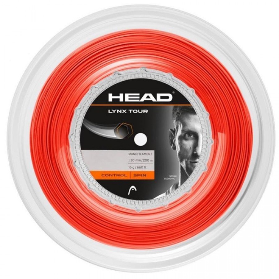 200m Mulinello String Head Lynx Tour 1.30mm Arancione  Offerta + Economico