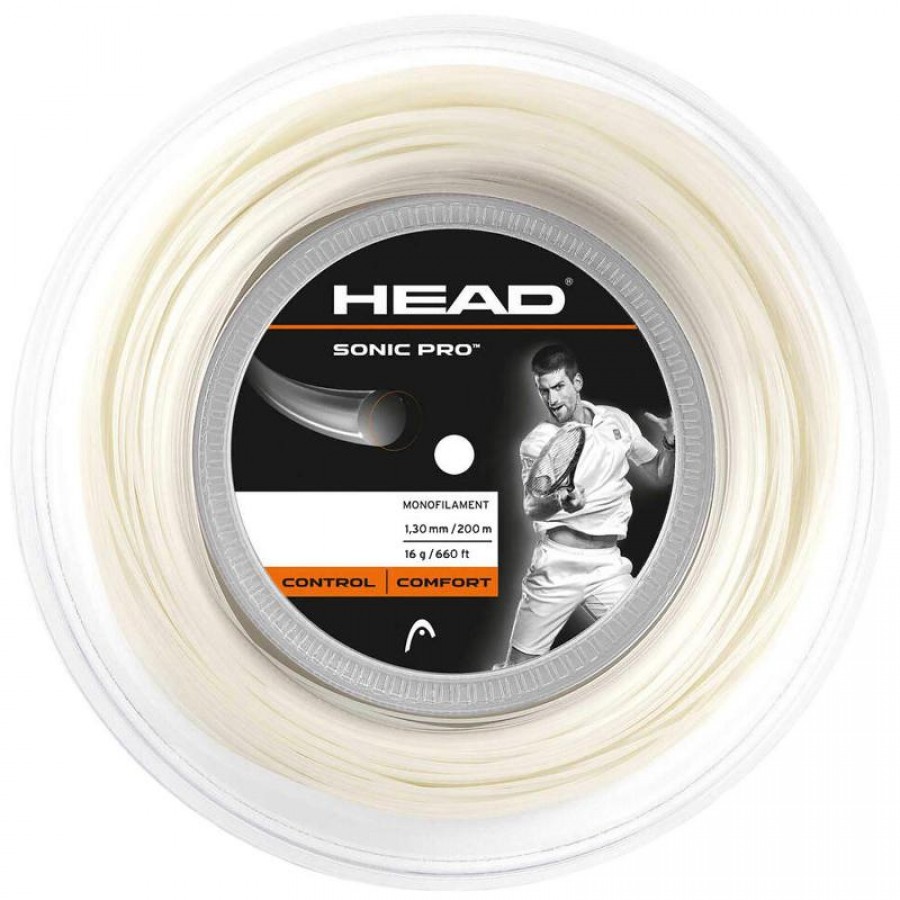 200m Head Sonic Pro 1.30mm Bobina di corde bianca  Offerta + Economico
