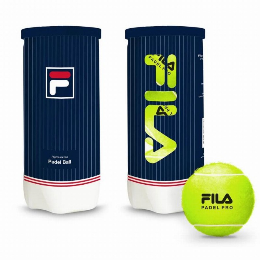 Bote de 3 Pelotas Fila Padel Premium Pro  Offerta + Economico