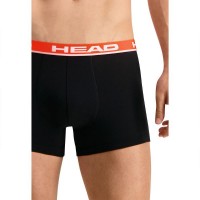 Head Basic Boxer Grigio Rosso 2 Unita  Offerta + Economico