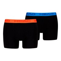 Boxers Head Arancione Blu Nero 2 Unita  Offerta + Economico