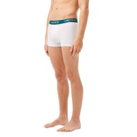 Lacoste Casual Nero Bianco Grigio Boxer 3 Unita  Offerta + Economico