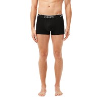 Lacoste Casual Nero Bianco Grigio Boxer 3 Unita  Offerta + Economico