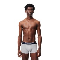 Boxer Lacoste Grigio Vigore 3 Unità  Offerta + Economico
