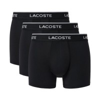 Boxer neri in microfibra Lacoste 3 unità