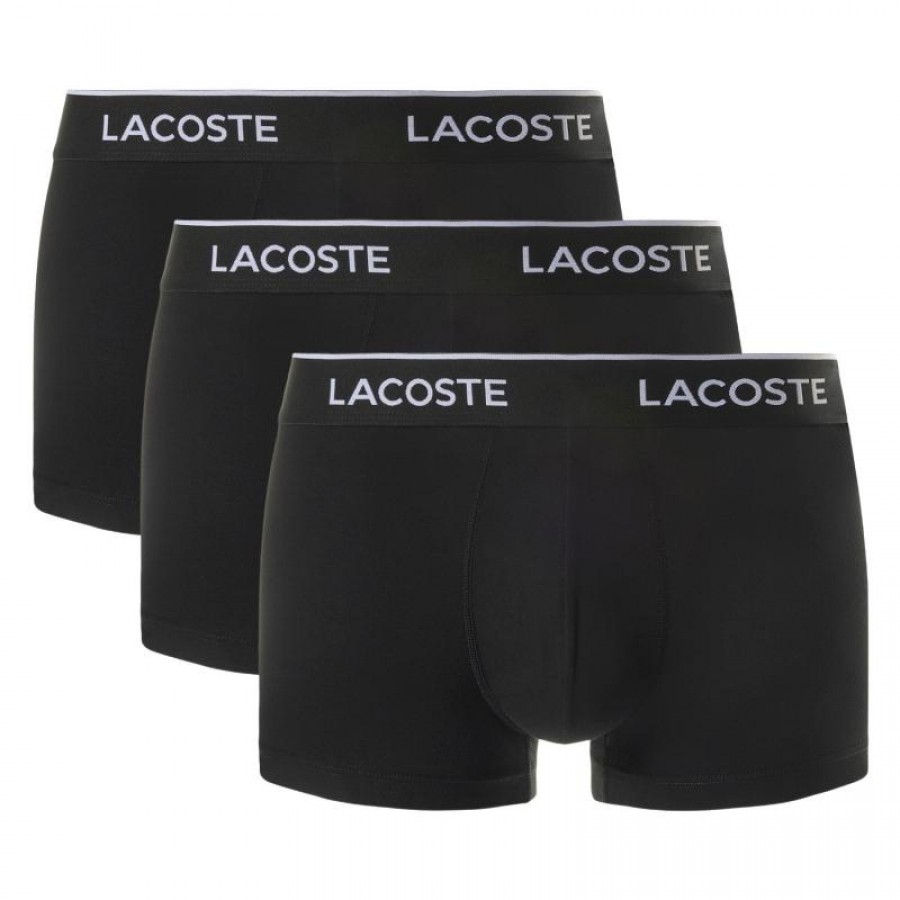 Boxer neri Lacoste 3 unità  Offerta + Economico