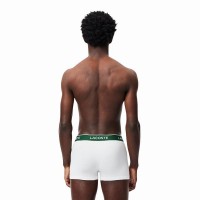 Lacoste Boxer Nero Bianco Grigio Vigore 3 Unità  Offerta + Economico
