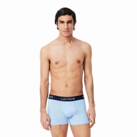 Lacoste Piqué Boxer Blu Navy 3 Unità