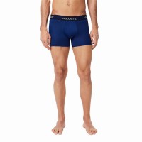 Lacoste Piqué Boxer Blu Navy 3 Unità