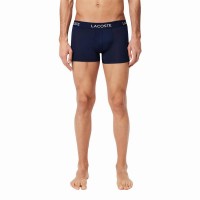Lacoste Piqué Boxer Blu Navy 3 Unità