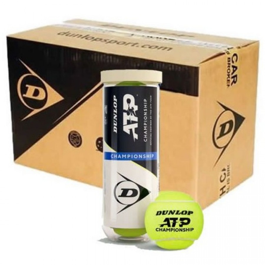 Cassetto 72 palline - 24 barche da 3 pezzi - Dunlop ATP Championship  Offerta + Economico