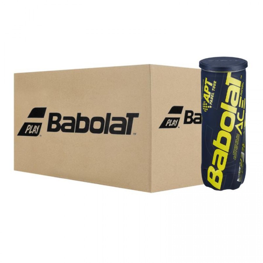 Cajon 72 Pelotas - 24 Barattoli da 3 unita Babolat Ace Padel  Offerta + Economico