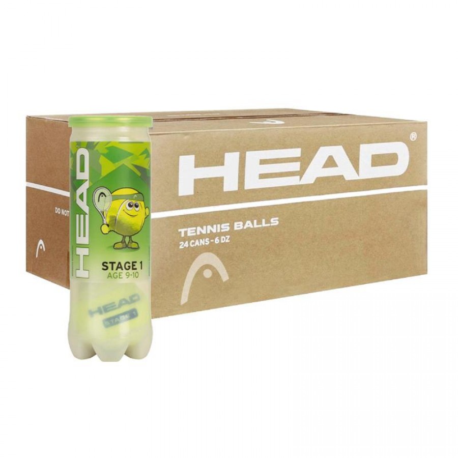 Scatola 72 Palline - 24 Taniche da 3 pz - Head Stage 1 Verde  Offerta + Economico