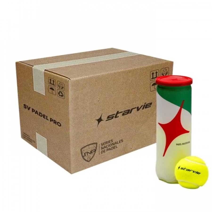 Cajon 72 Pelotas - 24 scatole da 3 uds Starvie Padel Master  Offerta + Economico