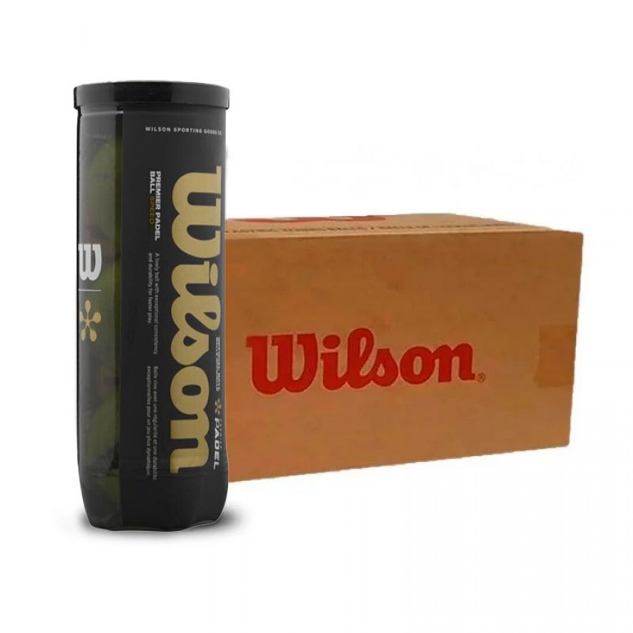 Cajon 72 Pelotas - 24 barattoli da 3 unita - Wilson Padel Premier Speed  Offerta + Economico