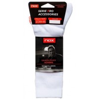 Nox Pro Calze Bianche Rosse 1 Paio  Offerta + Economico