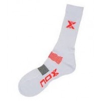 Nox Pro Calze Bianche Rosse 1 Paio  Offerta + Economico