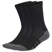 Calcetines Adidas Essentials Crew Ammortizzato Gris 3 Pares  Offerta + Economico