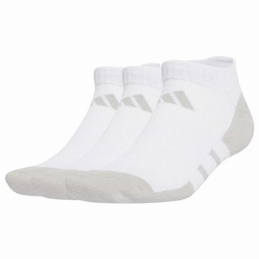 Calcetines Adidas Essentials Ammortizzato Basso Blanco Gris 3 Pares  Offerta + Economico