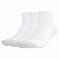 Calcetines Adidas Essentials Cushioned Quarter Blanco Gris 3 Pares  Offerta + Economico