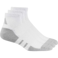 Calcetines Adidas Essentials Cushioned Quarter Blanco Gris 3 Pares  Offerta + Economico