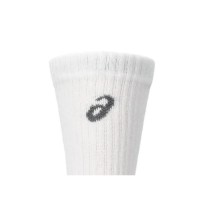 Calzini bianchi lucidi Asics Crew 3 paia