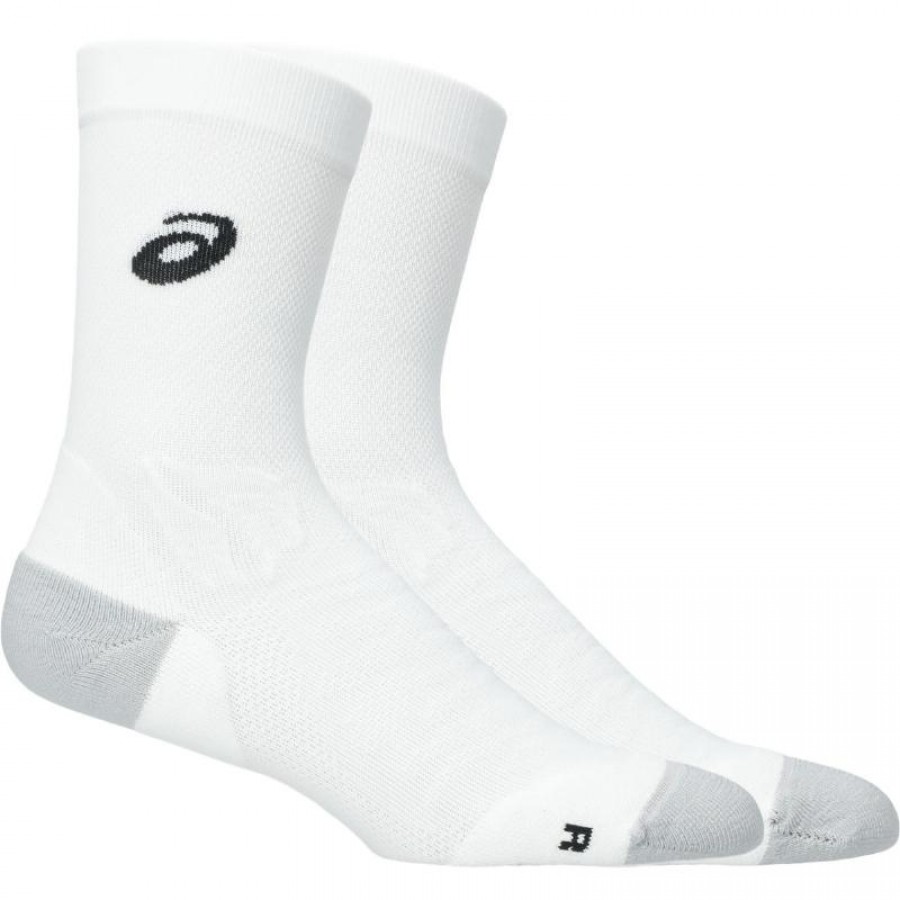 Calcetines Asics Crew Tennis Leggeri Bianco 1 Par