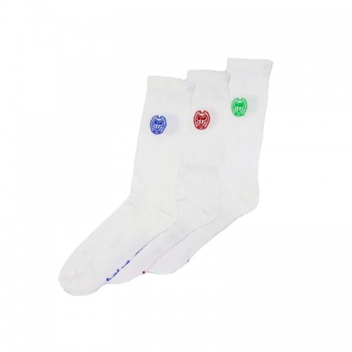 Calcetines Bidi Badu Crispy Crew Move Blanco 3 Pares