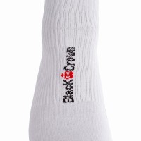 Calzini bianchi alti premium Black Crown 1 paio  Offerta + Economico