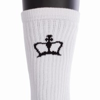 Calzini bianchi alti premium Black Crown 1 paio  Offerta + Economico