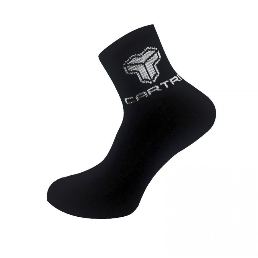 Cartri Ace Calze Nere 1 Coppia - Barata Oferta Outlet