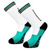Cartri Titus High Bianco Verde Calzini 1 Paio  Offerta + Economico