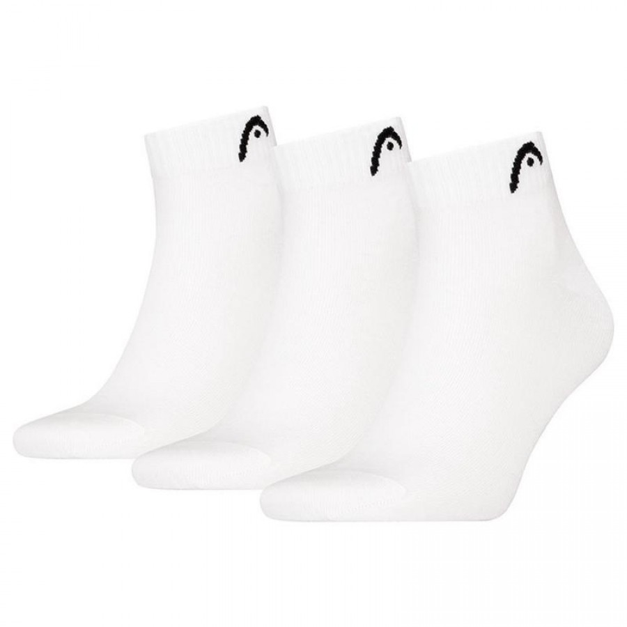 Calcetines Head All Sports Quarter Blanco 3 Pares  Offerta + Economico