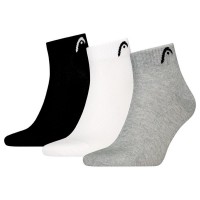 Calcetines Head All Sports Quarter Blanco Gris 3 Pares  Offerta + Economico