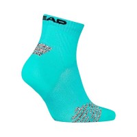 Calcetines Head Performance Padel Quarter Azul Aqua 1 Par  Offerta + Economico