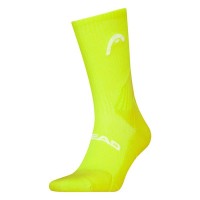 Calcetines Head Performance Tennis Crew Amarillo Fluor 1 Par  Offerta + Economico