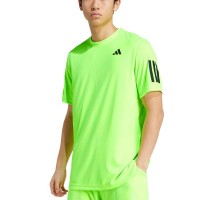 Adidas Club 3 Stripes Lucid Lemon Maglietta