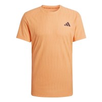 Maglietta Adidas Freelift Arancione Nera