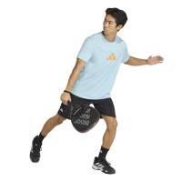 Maglietta Adidas Padel Graphic Sky Blue