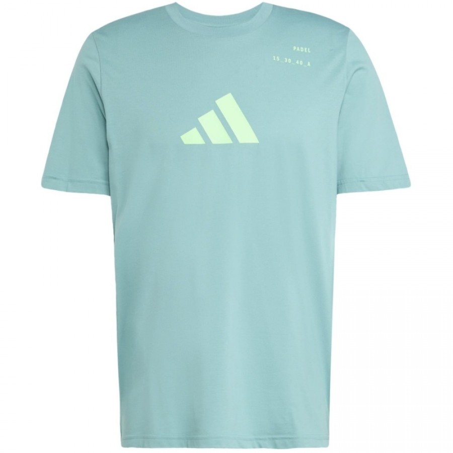 Adidas Padel Graphic Maglietta Verde Acqua  Offerta + Economico