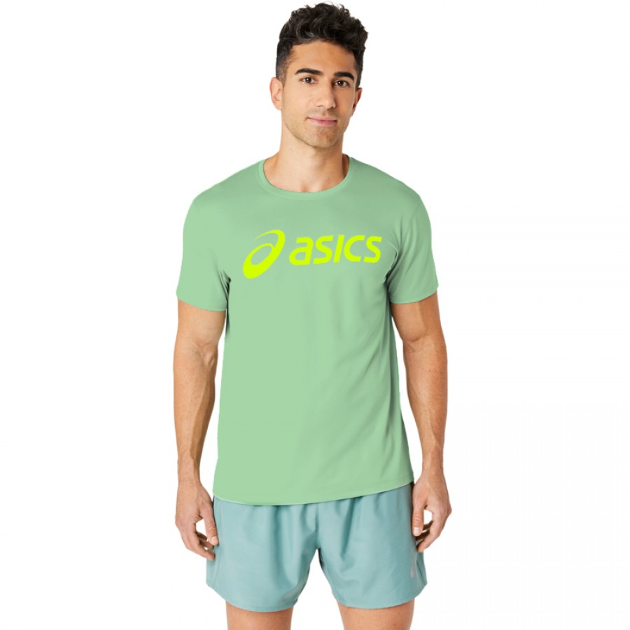 Asics Core Celadon Maglietta Giallo Fluorescente Chiaro  Offerta + Economico