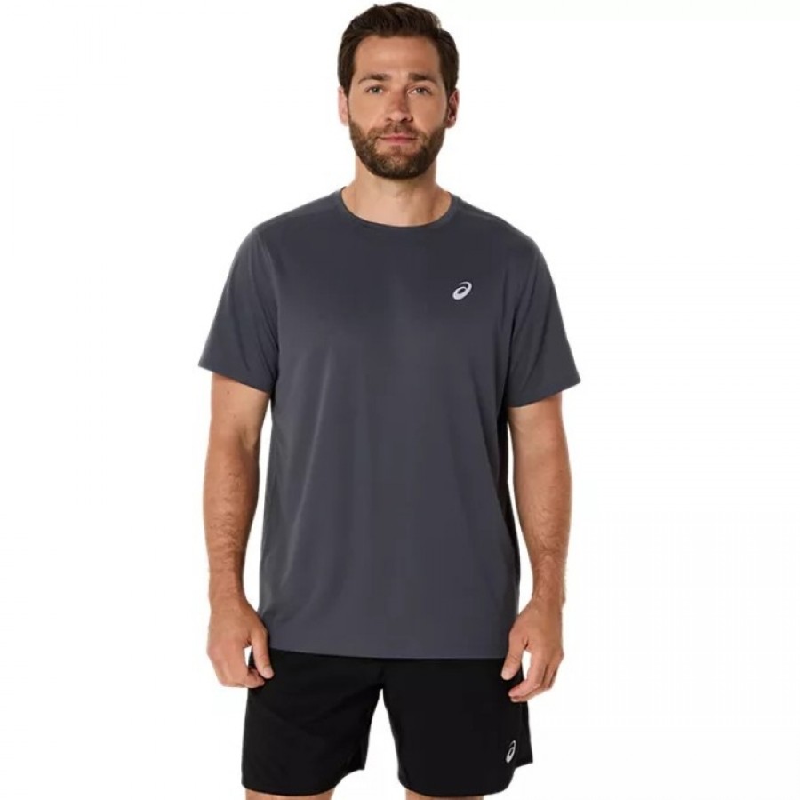 Camiseta Asics Core SS Top Gris Grafito  Offerta + Economico