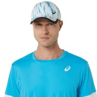 Asics Court Aqua Maglietta Bianco Lucido  Offerta + Economico