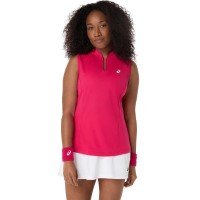 Asics Court Maglietta da donna rosa brillante