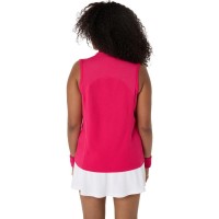 Asics Court Maglietta da donna rosa brillante