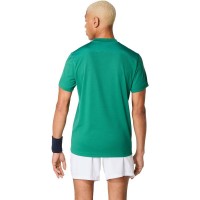 Asics Court SS Top Maglietta Verde