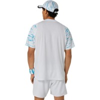 Asics Game Maglietta Bianco Lucido  Offerta + Economico